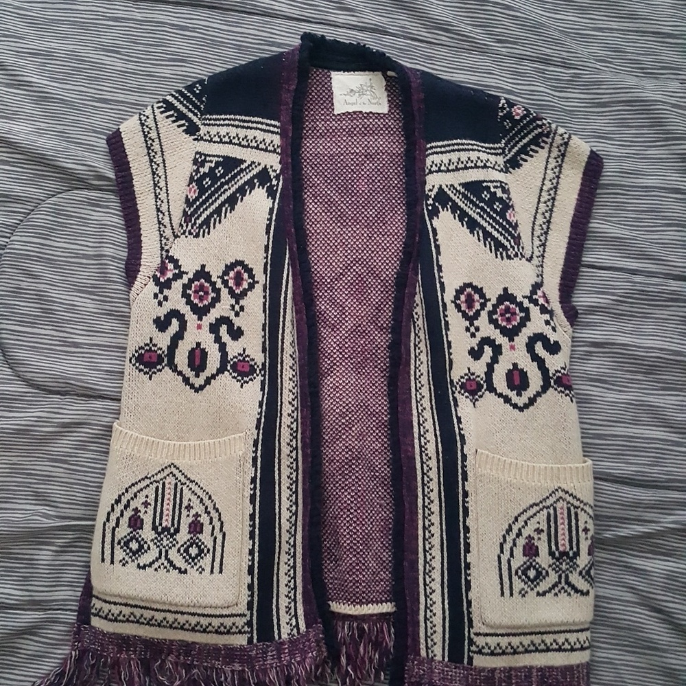 Cardigan vest
